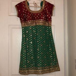 Boho Indian style Midi Dress